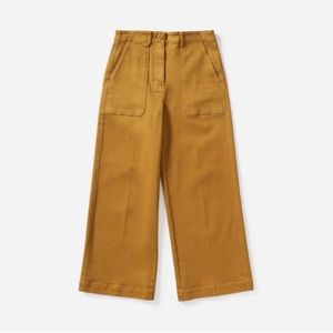 Everlane Wide Leg Utility Cropped Pants